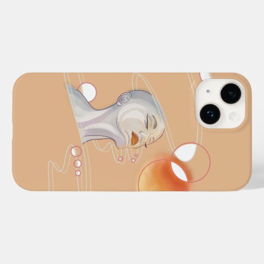 Nebula Attack und galaktische Perlenkette Case-Mate iPhone Hülle (Rückseite (Horizontal))