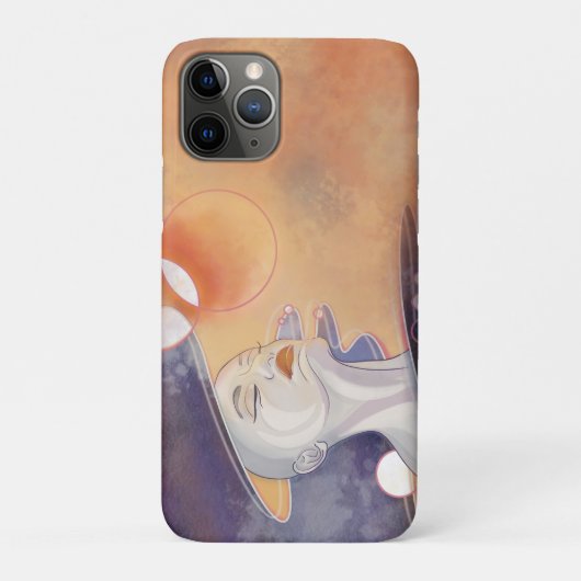 Nebula Attack und galaktische Perlenkette Case-Mate iPhone Hülle (Rückseite)