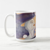 Nebula Attack und galaktische Perlenkette Kaffeetasse (Links)