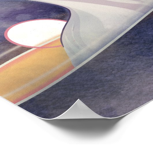 Nebula Attack und galaktische Perlenkette Poster (Ecke)