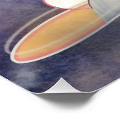 Nebula Attack und galaktische Perlenkette Poster (Ecke)