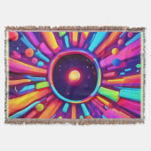 Nebula Burst: Kosmisches Kaleidoskop Decke (Vorderseite)