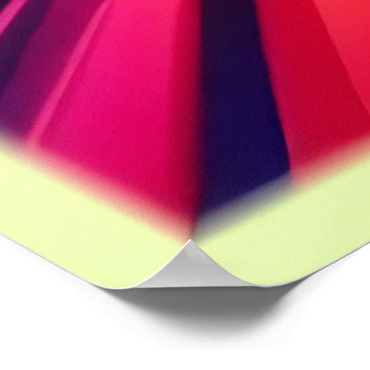 Nebula Burst: Kosmisches Kaleidoskop Poster (Ecke)