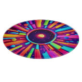 Nebula Burst: Kosmisches Kaleidoskop Schneidebrett (Ecke)