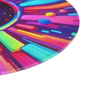 Nebula Burst: Kosmisches Kaleidoskop Schneidebrett (Ecke)