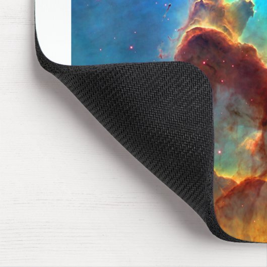 Nebula Cloud-Säulen der Schöpfung Mousepad (Ecke)