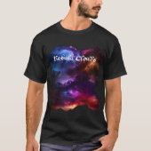Nebula Clouds Stars and Galaxies T-Shirt (Vorderseite)