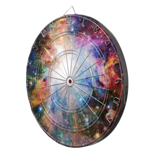 Nebula Dartscheibe (Vorderseite rechts)
