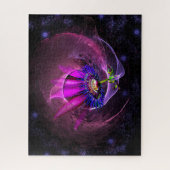 Nebula Design mit Passion-Blume Puzzle (Vertikal)