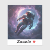 Nebula Drift - Square Vinyl Sticker (Blatt)