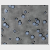 Nebula Droplets 8k Seamless Wrapping Paper Geschenkpapier (Flach)