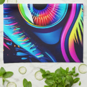 Nebula Eye Art Geschirrtuch (Gefaltet)