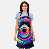 Nebula Eye Art Schürze (Getragen)