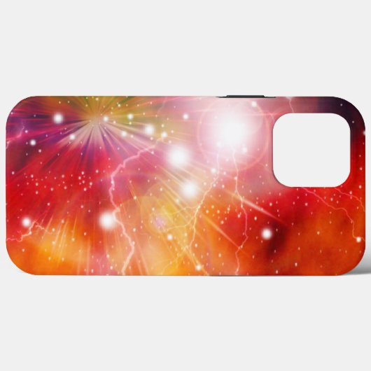 Nebula-Feuergalaxie im Weltraum Case-Mate iPhone Hülle (Rückseite (Horizontal))