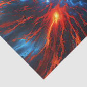 Nebula Fiery Vortex Seidenpapier (Ausschnitt)