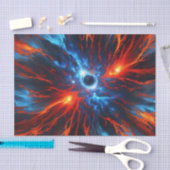 Nebula Fiery Vortex Seidenpapier (Handwerk)