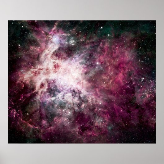 Nebula-Formation im Weltraum Poster (Vorne)