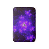 Nebula Fraktal Bath Mat Badematte (Vorderseite Vertikal)