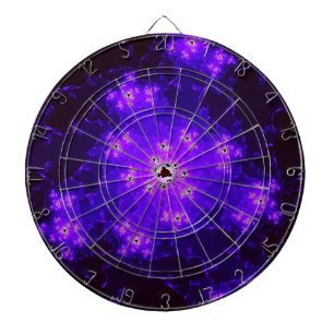 Nebula Fraktal Dartboard Dartscheibe