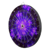 Nebula Fraktal Dartboard Dartscheibe (Vorderseite rechts)