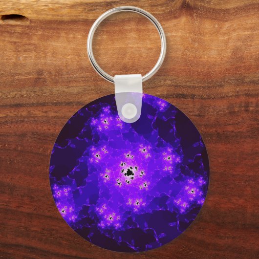 Nebula Fraktal Schlüsselanhänger (Vorderseite)