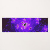 Nebula Fraktal Yoga Mat Yogamatte (Rückseite (Horizontal))