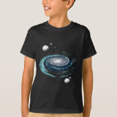 Nebula Galactic Art T-Shirt (Vorderseite)
