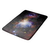 Nebula Galaxy Bathmat Badematte (Schrägansicht)