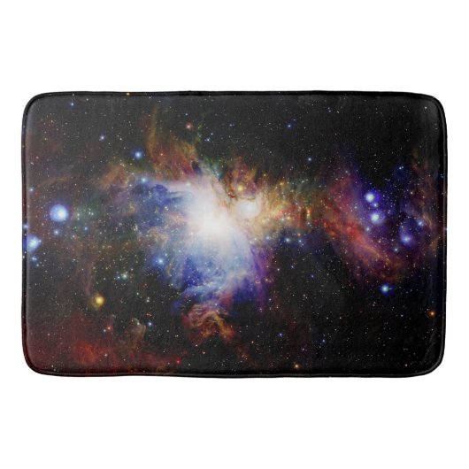 Nebula Galaxy Bathmat Badematte (Vorderseite)