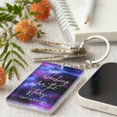 Nebula Galaxy Inspiration Akryllischer Schlüsselan Schlüsselanhänger (Vorderseite rechts)