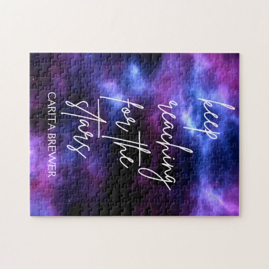 Nebula Galaxy Inspiration Puzzle (Horizontal)