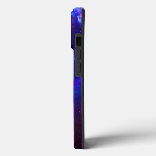 Nebula Gas Cloud Ring Blau und Lila Case Mate iP (Rückseite / Links)