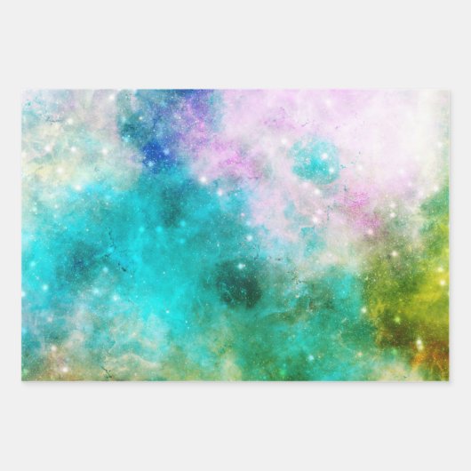 Nebula Geschenkpapier Set (Vorderseite 3)