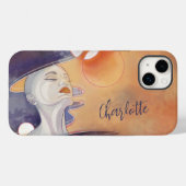 Nebula Goddess Personalisierter Name Case-Mate iPhone Hülle (Rückseite (Horizontal))