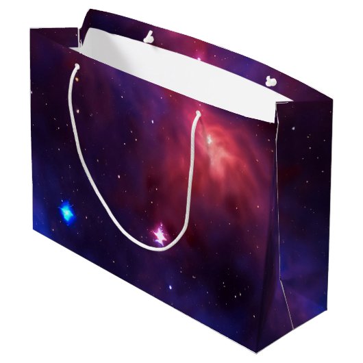 Nebula Große Geschenktüte (Rückseite Schrägansicht)