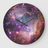 Nebula Große Wanduhr (Vorderseite)