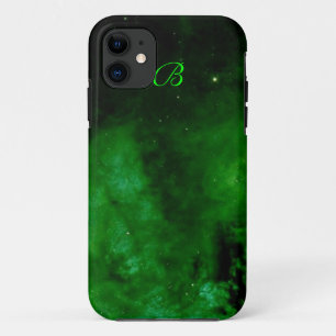 Nebula in Alien Green iPhone 5 Fall Case-Mate iPhone Hülle