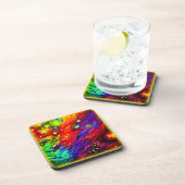 Nebula in unserem Universum Gemälde. Jetzt kaufen Getränkeuntersetzer (Rechte Seite)