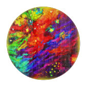 Nebula in unserem Universum Gemälde. Jetzt kaufen Schneidebrett (Vorderseite)