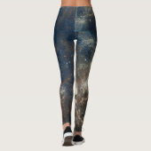 Nebula-Indigo-Leggings Leggings (Rückseite)