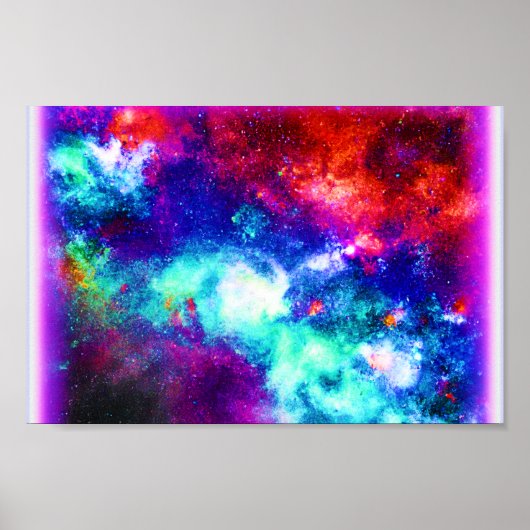 Nebula ist ein künstlerisches Design. Jetzt kaufen Poster (Vorne)