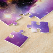 Nebula junior rosa und lila Wundergalaxien Puzzle (Seite)