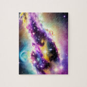 Nebula junior rosa und lila Wundergalaxien Puzzle (Vertikal)