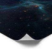 Nebula Koi Kosmische Wasser Poster (Ecke)