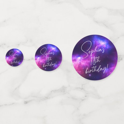 Nebula Konfetti (Vorderseiten)