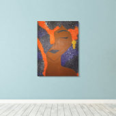 Nebula-Lange-Leinwand drucken Leinwanddruck (Insitu (Holzboden))