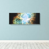 Nebula-Leinwand Leinwanddruck (Insitu (Holzboden))