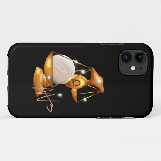 Nebula Libra Venus Zodiac Case-Mate iPhone Hülle (Rückseite (Horizontal))