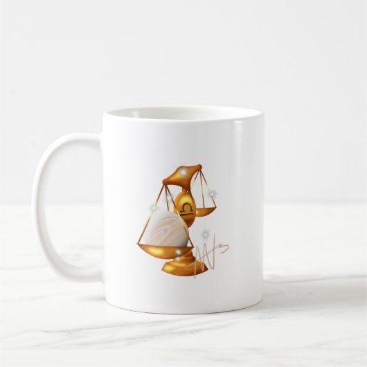 Nebula Libra Venus Zodiac Kaffeetasse (Links)