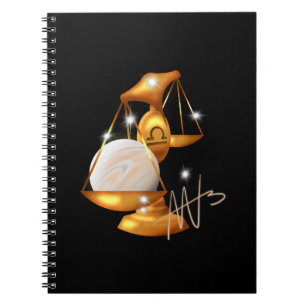 Nebula Libra Venus Zodiac Notizblock